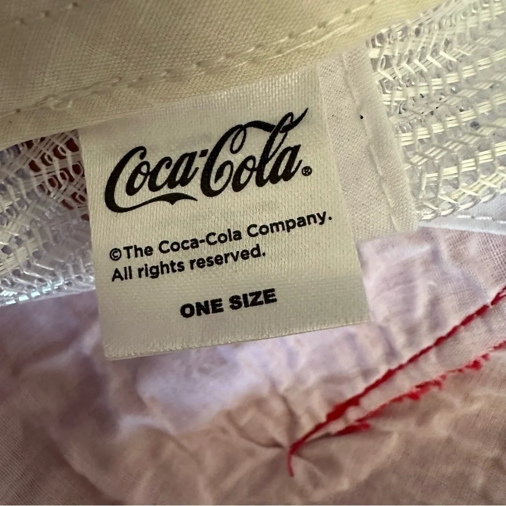 Coca-Cola Red and White Hat